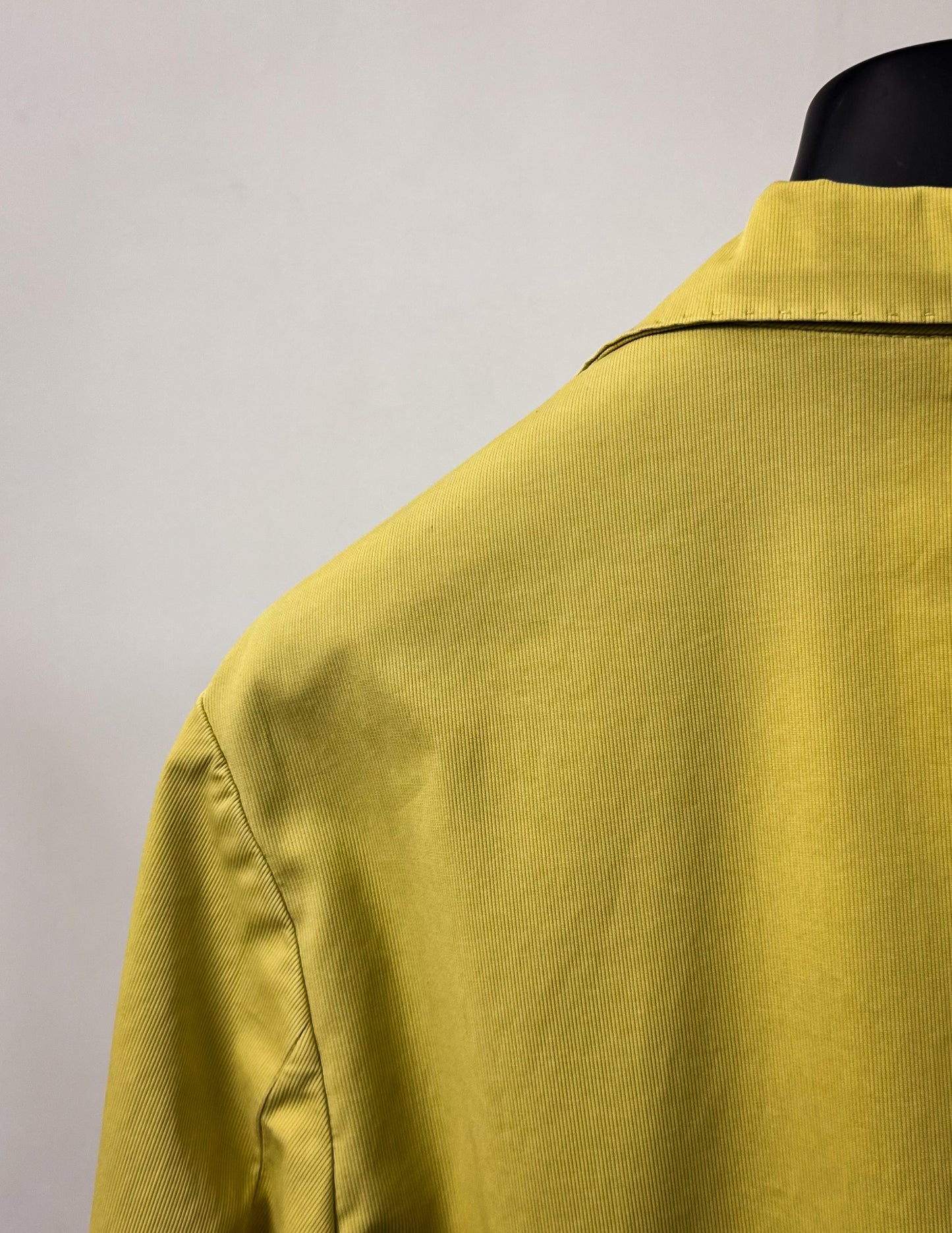 Giacca in cotone Regular fit - Giallo limone